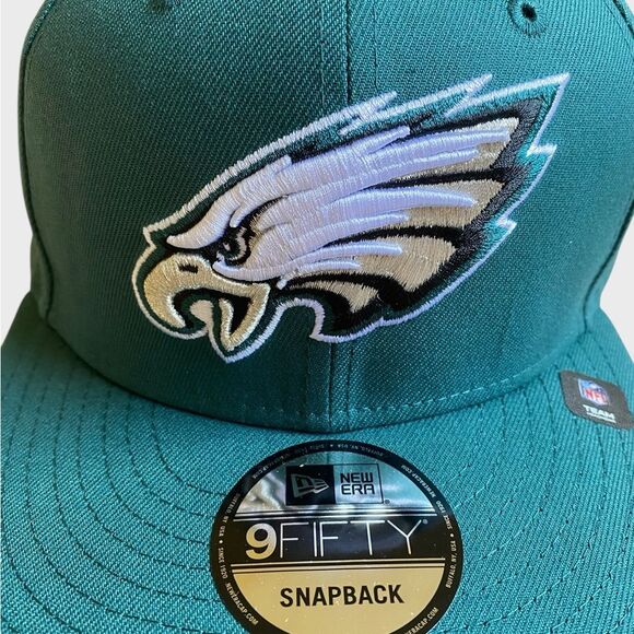 NEW Philadelphia Eagles New Era Super Bowl Champions Hat 9FIFTY Snapback Green - Picture 5 of 13